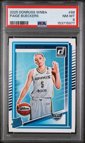 2025 Panini Donruss WNBA - Rated Rookie Paige Bueckers #86 (RC)