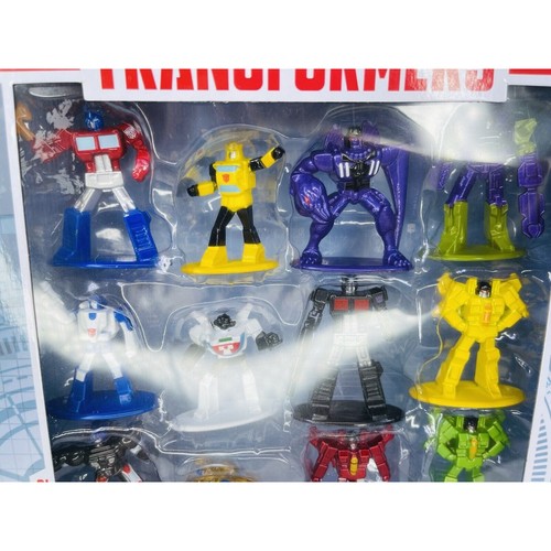 Transformers 18Pk Metal Figures Jada Nano Metalfigs G1 Exclusive Figures - Picture 4 of 8