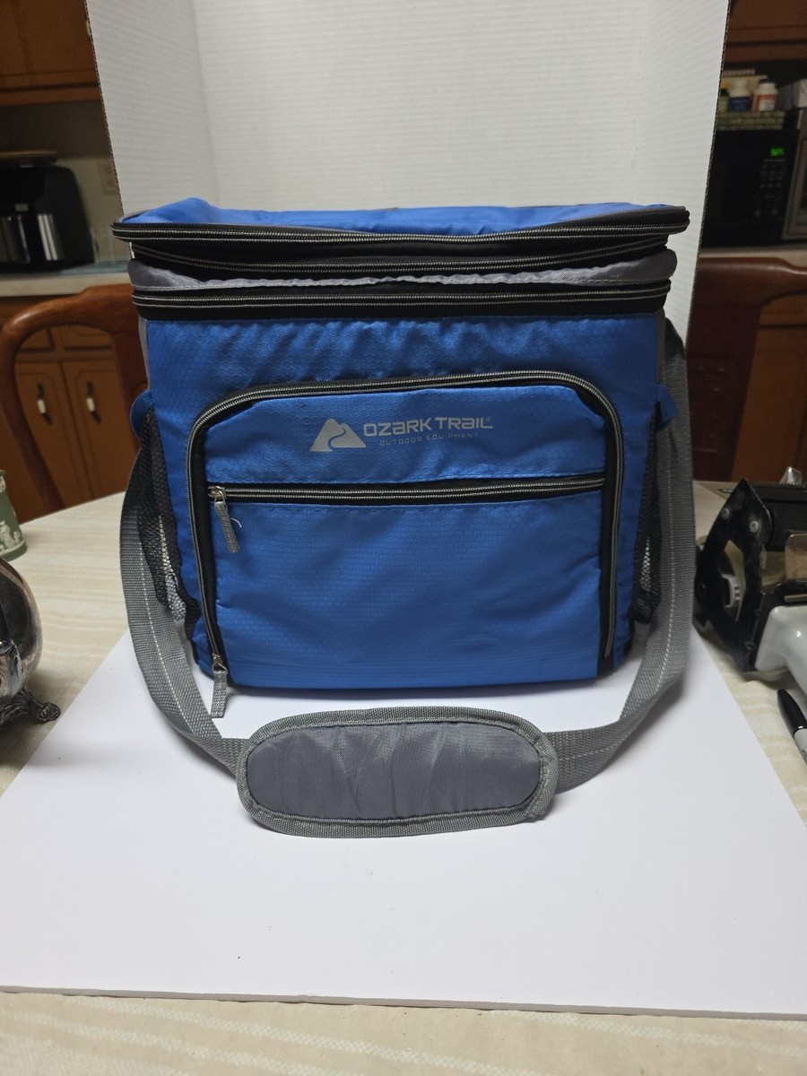 Ozark Trail 12-Can Soft-Sided Cooler Additional Storage With Shoulder  M