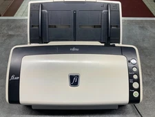 Fujitsu fi-6130 Desktop Duplex Color Pass Through Document Scanner W/ adapter