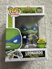 Funko Pop! Power Rangers X TMNT: Leonardo #104 2022 Toy Tokyo Exclusive W/ Prote