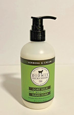 Dionis Goat Milk Skincare Verbena Cream Scented Moisturizing Hand Soap 8.5 Oz