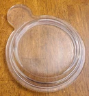 Vintage Corning Ware Pyrex P-150-C Grab It Clear Glass Round Replacement Lid