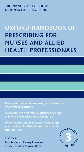Trudy Thomas Oxford Handbook of Prescribing for Nurses and Allied He (Tascabile)