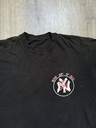 Vintage 90s Sick Of It All Band T-Shirt NYHC Hardcore - Picture 3 of 4