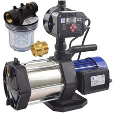 Agora-Tec® Hauswasserwerk Hauswasserautomat Kreiselpumpe Pumpensteuerung Filter