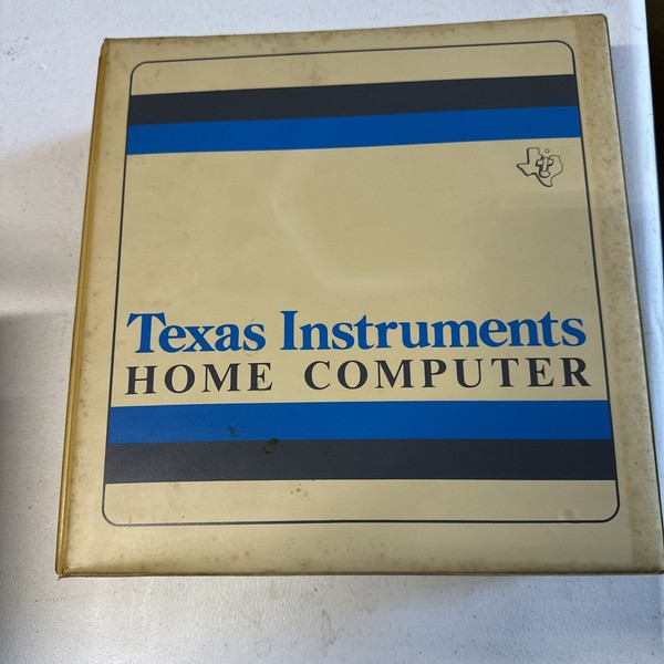 Carpeta manual vintage para computadora doméstica Texas Instruments PHP1270