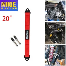 20" RASTP Hot Racing Red Limit Straps Shock Suspension Travel 4 Layers Webbing