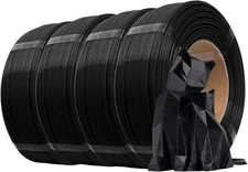 PLA+ Refilament 1.75mm3D Printer Refill PLA Plus, 1KG per Roll,4 Rolls Spoolless