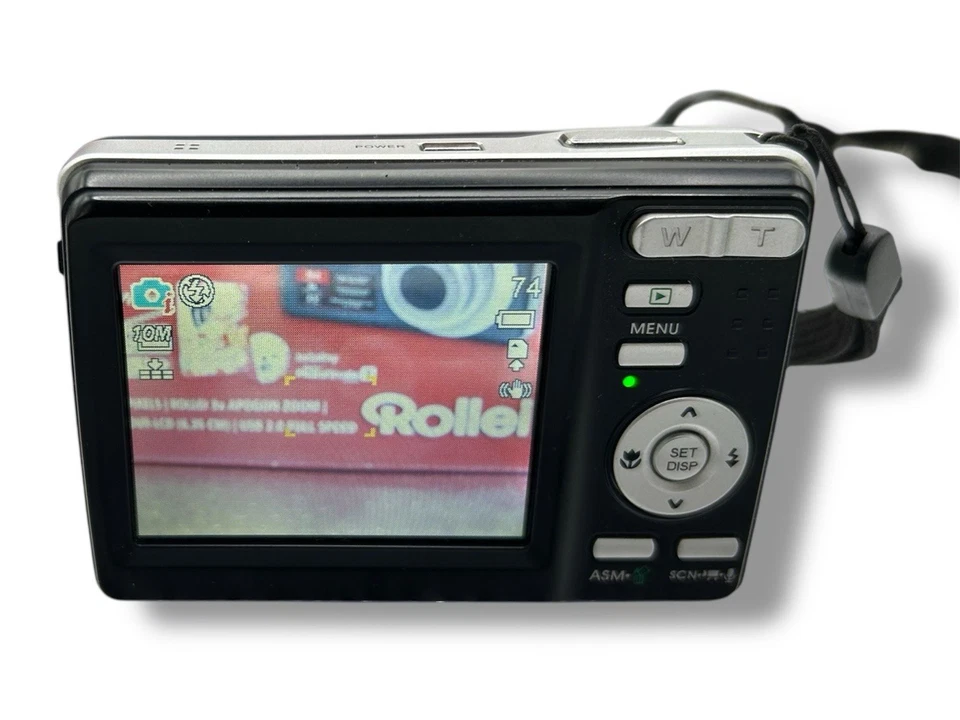 Rollei Compactline 101 Digitalkamera – 10 MP – 3x Zoom – neuwertig –OVP komplett - Bild 2 von 4