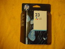 GENUINE HP 23 TRI COLOR INK CARTRIDGE