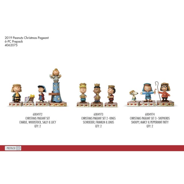 Jim Shore Peanuts Christmas Pageant Nativity 10pc Set (2019) 4062075 | eBay