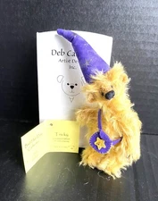 Deb Canham Artist Designs "Tricky"  Bad Hair Day Collection Mini Mohair Bear LE