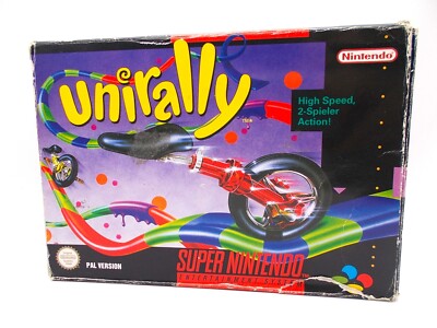 Unirally - SNES Super Nintendo - in OVP Box ohne Anleitung