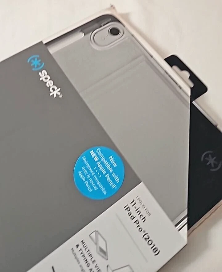 Speck Balance Folio Clear for iPad Pro 1st Gen 11" 2018 Apple Pencil Stand Cover - Image 3 of 4