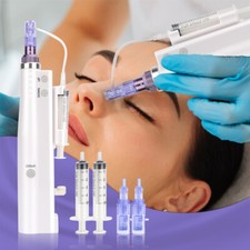 1X New Facial Skin Care Electronic Machine Wrinkle Remove Beauty Care Pen-White