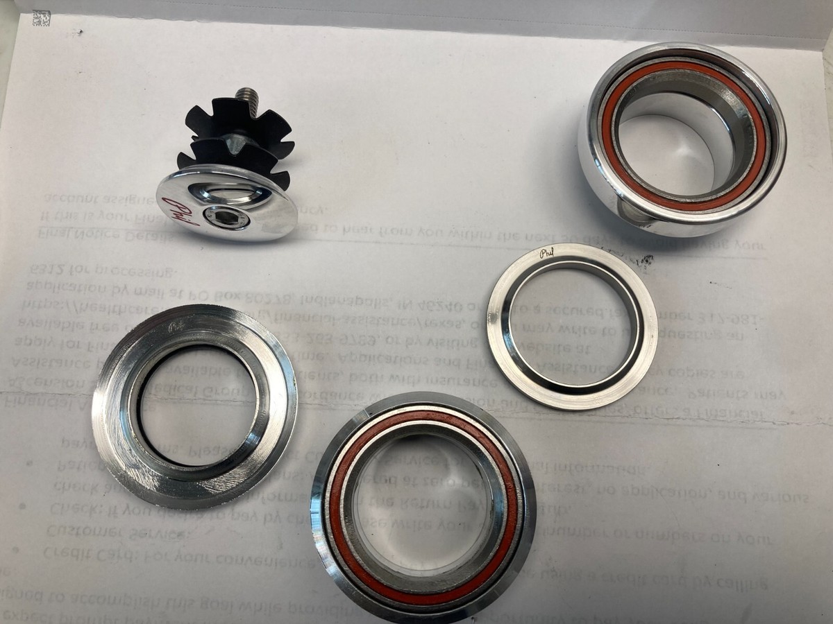 パーツ PHILWOOD 1-1/8 headset (silver) 1-1/8