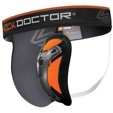 Shock Doctor Youth Ultra Pro Supporter with Ultra Carbon FlexCup - Gray