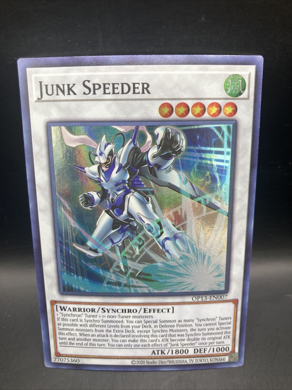 Junk Speeder OP13-EN007 OTS 13 Unlimited Tournament Pack