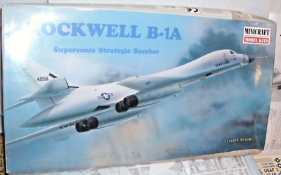 MINICRAFT ROCKWELL B-1A BOMBER AIRCRAFT MODEL 1/144 #11606
