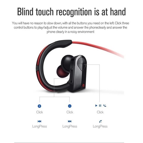 Waterproof Bluetooth 6.0 Earbuds Stereo Sport Wireless Headphones In Ear Headset - 第 4/9 張圖片