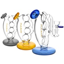 Pulsar Knuckle Bubbler Pro Water Pipe  6.25"  14mm F