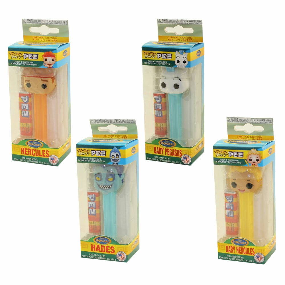 Funko POP! PEZ Dispenser - Disney's Hercules - SET OF 4 (Pegasus