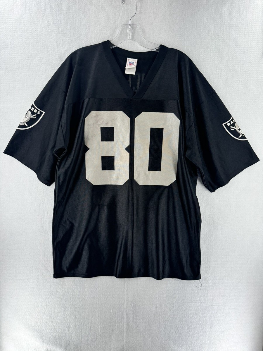 Oakland/LV Raiders #80 Jerry Rice Sz Large NFL Black shiny