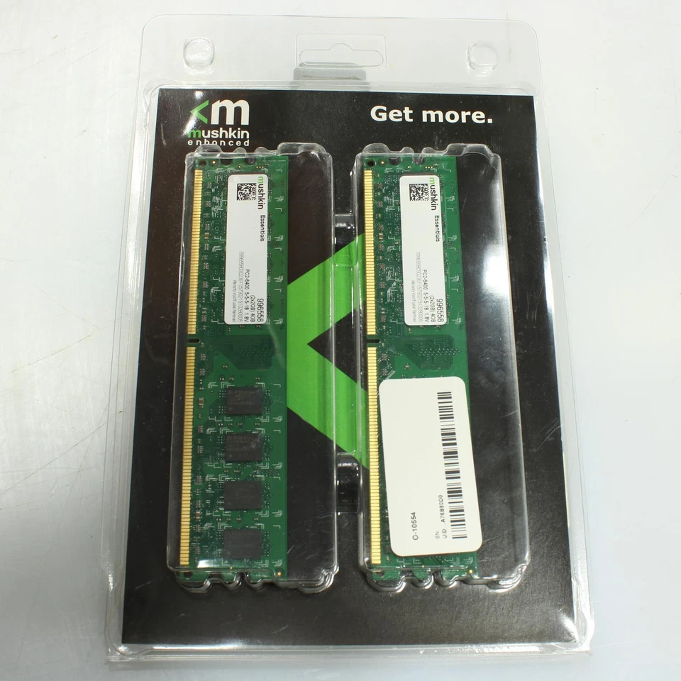 NEW Mushkin 996558 PC2-6400 2x2GB (4GB Total) Desktop RAM - Image 2 of 4