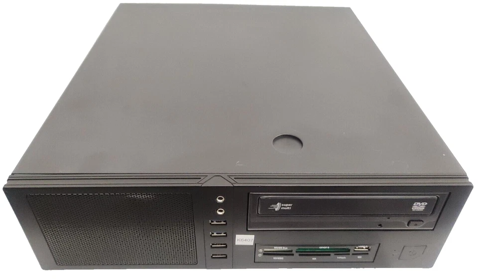 Chieftec CS-12B-300 SFF Gehäuse + Netzteil und DVD-Laufwerk für MATX-Mainboards