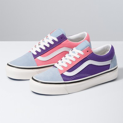 vans blue and purple