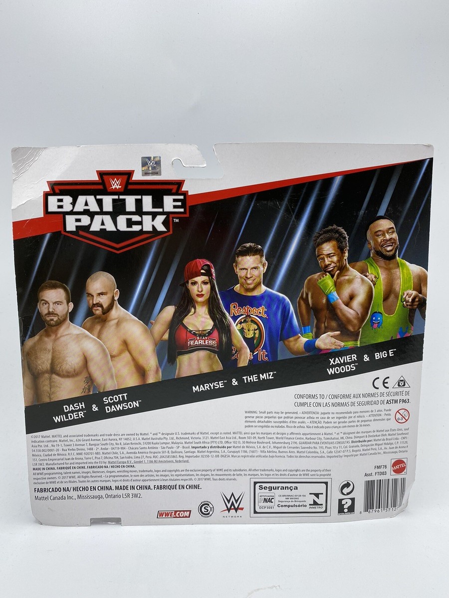 WWE WCW Battle Pack Dash Wilder & Scott Dawson Action Figure Pack