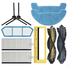 HEPA Filter Side Brush Replacement for ilife A4 A4s Robot Vacuum Cleaner Parts