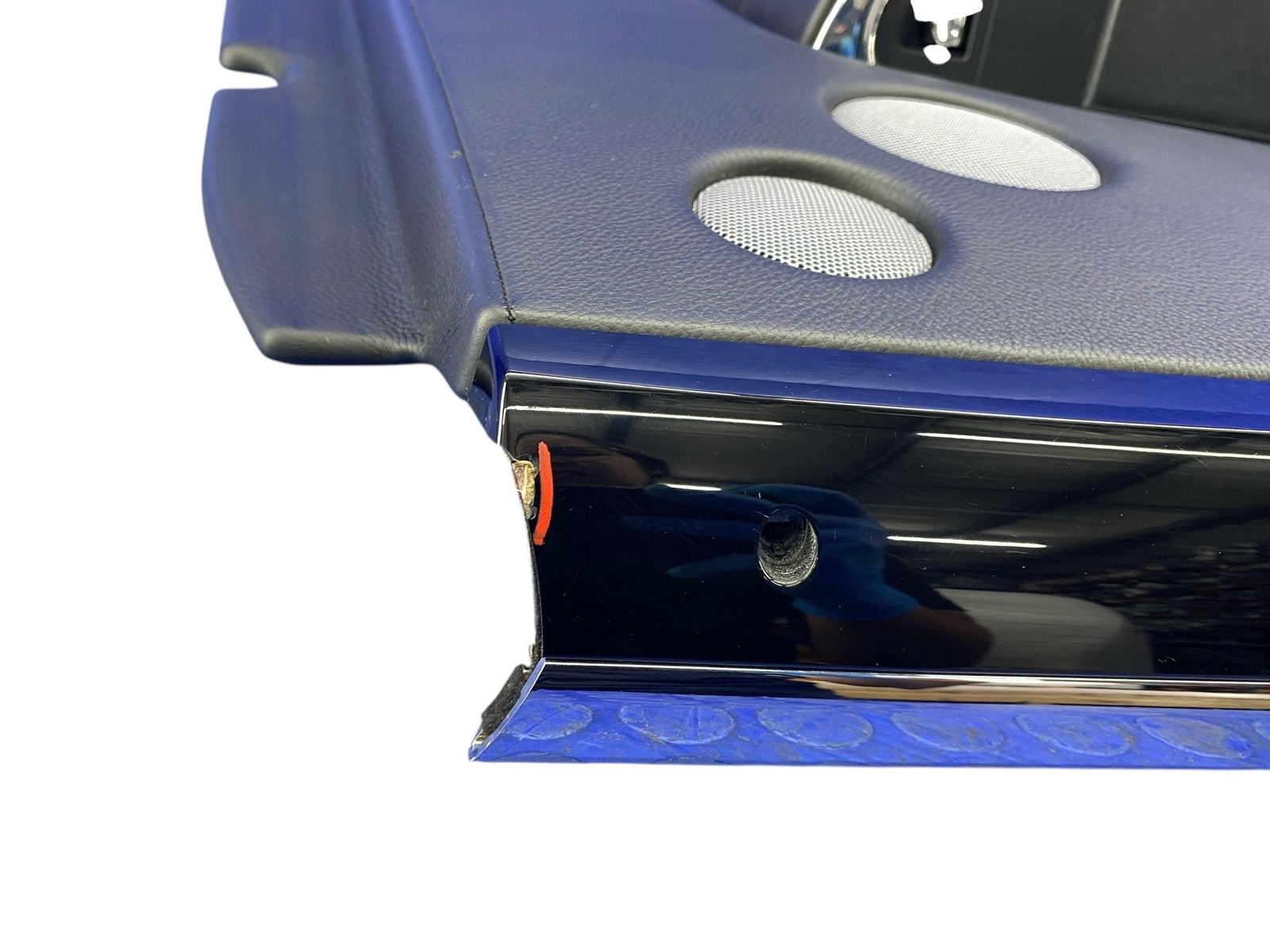 2009-2014 ROLLS ROYCE GHOST REAR LEFT INTERIOR DOOR TRIM COVER PANEL NAVY BLUE