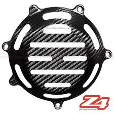 Ducati 848 1098 1198 Carbon Fiber Engine Clutch Gearbox Case Cover Fairing Cowl