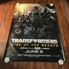 Transformers:ROTB*OptimusPrimal D/S Bus Stop Big Movie Poster 48x70inches(4x6ft)