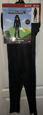 BOYS NEW WITHER SKELETON MINECRAFT HALLOWEEN COSTUME NEW NWT MEDIUM 8 2 PC PLAY