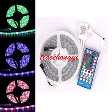5m 5050 300leds Waterproof RGBW Cool white LED Strip Light + Remote Controller
