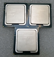 Lot of 3 Intel Xeon E5 - 2407V2 SR1AK 2.40GHz 10MB 4-Core CPU Socket LGA1356
