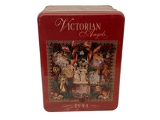 Hallmark Victorian Angels Springbok 500 Piece Jigsaw Puzzle Vintage 1994