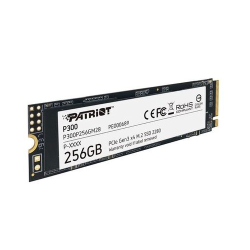 Patriot P300 256GB SSD 2280 M.2 PCIe Gen3 x4 NVMe 1.3 Internal SSD For PC/Laptop - Afbeelding 3 van 10