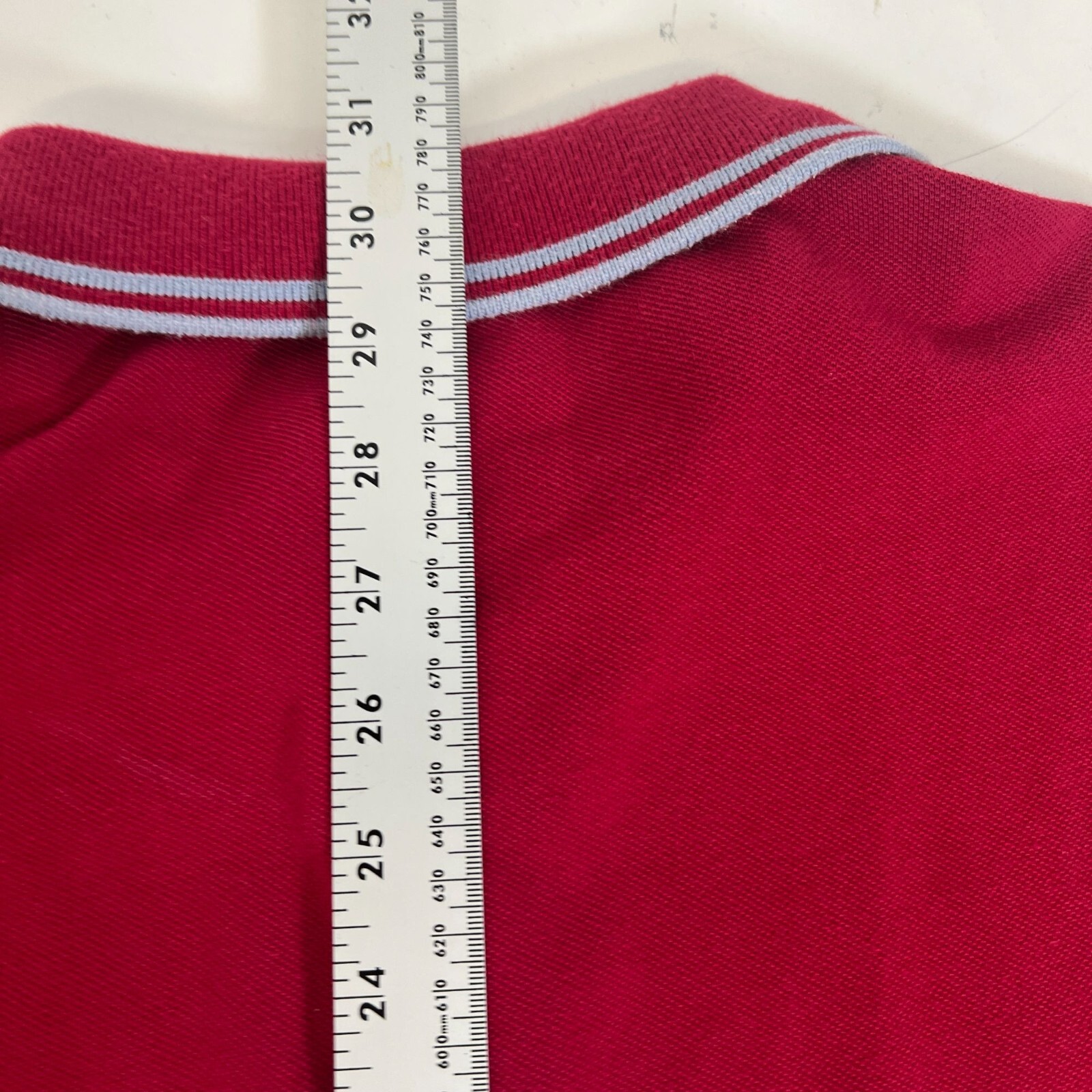 Lacoste Sport Polo Shirt Red Size 7 Mens Casual Short Sleeve Big Alligator Class thumbnail 7