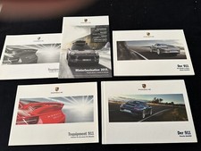 2014  2015 Porsche GERMAN 911 Carrera Brochure 991 4 S 4S Hardcover Catalog Pack