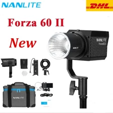 NANLITE Forza 60 II 5600K LED Video Light FM Bowens Mount COB Balance Daylight 