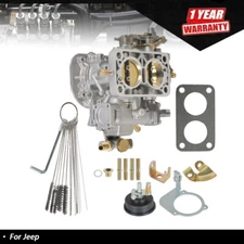 Carburetor Fit for Weber 38 2 Barrel For 1987-1989 Jeep Wrangler 4.2L l6