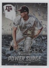 2021 Panini Prizm Draft Picks Power Surge Silver Prizm Bryce Miller #PS-BM 03j5