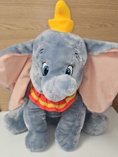 Grande peluche Dumbo Disney 45 cm éléphant gris doux d’occasion enfant cadeau
