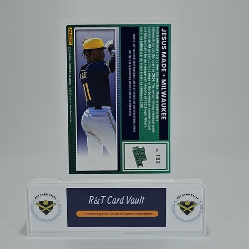 2025 Donruss Rated Prospect Jesus Made Carolina Blue Laser /249 - Picture 2 of 2