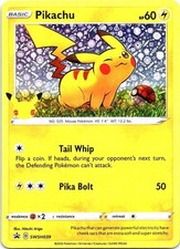 Pikachu SWSH039 Holo Promo Sword & Shield Promo Pokemon Holo Near Mint on eBay