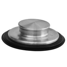 Kitchen Sink Stopper - Stainless Steel - Garbage Disposal - 3 3/8 Inch 8.57 cm 